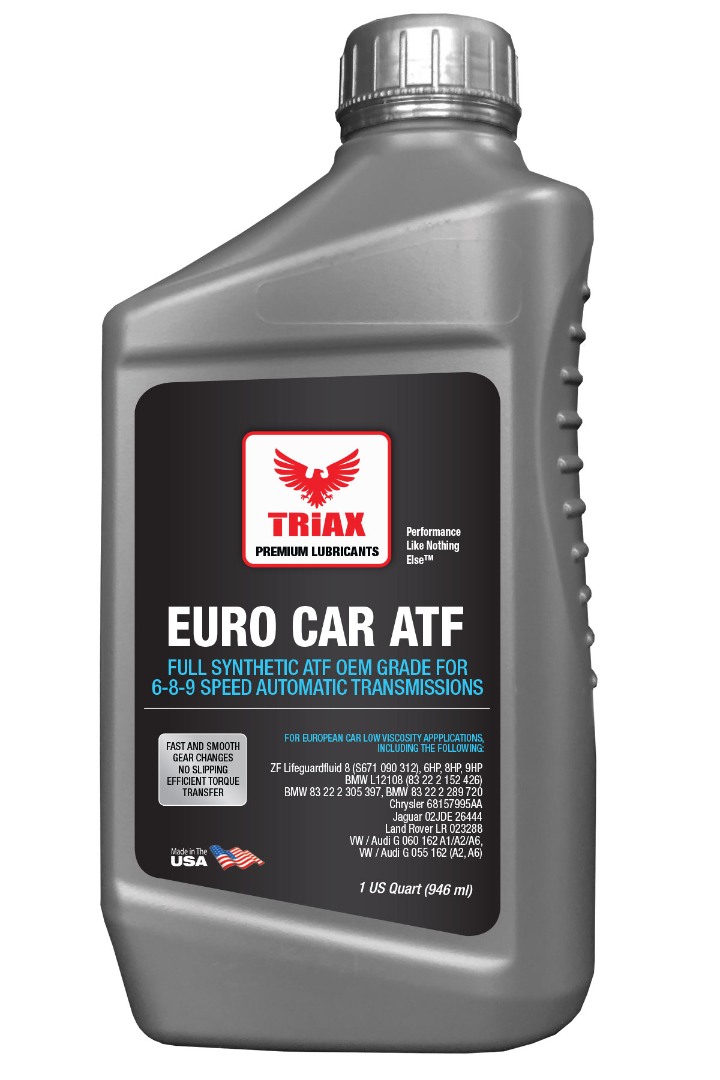 TRIAX DEX VI LV ATF Full Synthetic Low Viscosity, OEM Grade, Fill for Life,  Compatible with GM Dexron VI, Honda/Acura DW-1, Toyota WS, Most GM